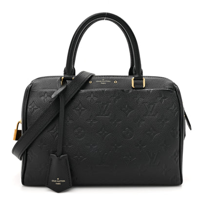Louis Vuitton Empreinte Speedy Bandouliere 25 NM Black 1 of 13