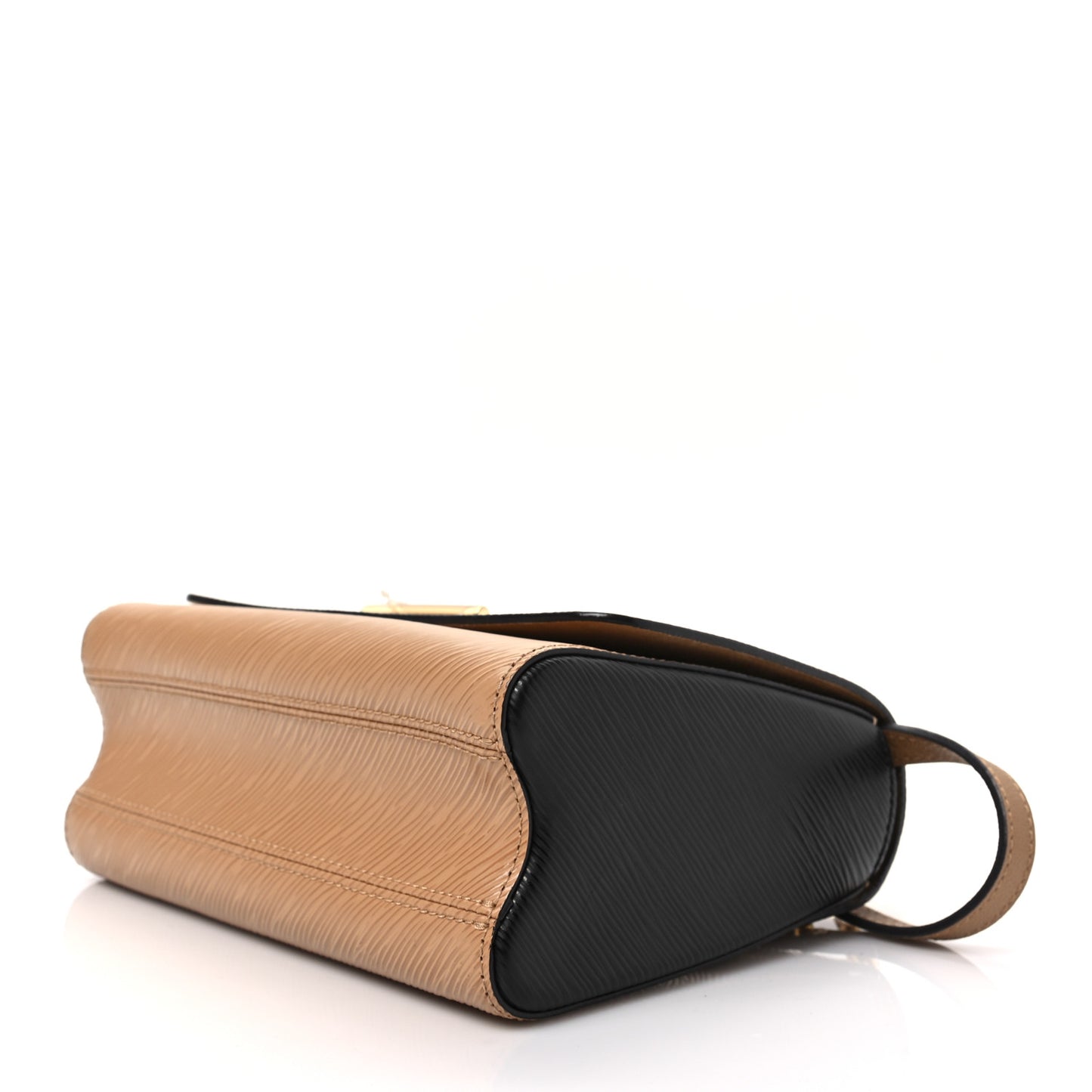 Epi Twist Shoulder Bag MM Camel