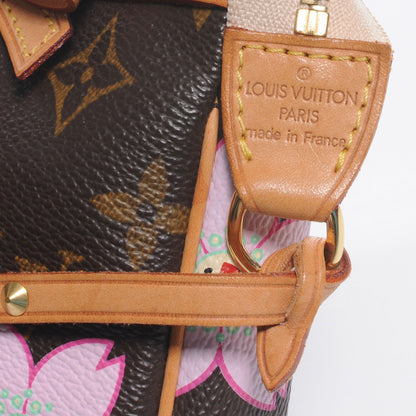 Louis Vuitton Monogram Cherry Blossom Pochette Accessories Brown 7 of 7