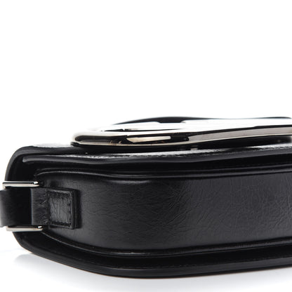 Valentino Garavani Brushed Calfskin Small Supervee Crossbody Bag Black 5 of 8