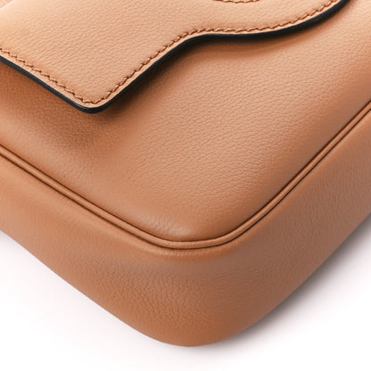 Versace Grained Calfskin Medusa Camera Bag Brown 11 of 12