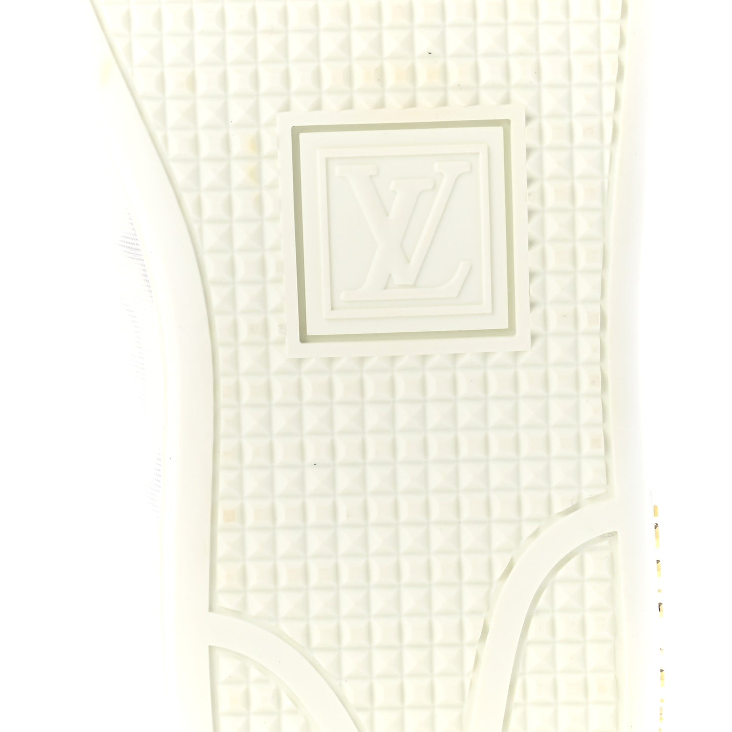 Technical Fabric Calfskin Monogram Frontrow Sneakers 37.5 Pink