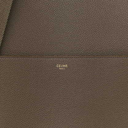 Celine Soft Grained Calfskin Sangle Bucket Bag Taupe 6 of 8