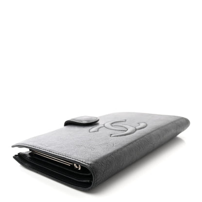 Chanel Calfskin Timeless French Wallet Black 4 of 8