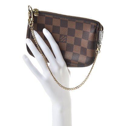 Louis Vuitton Damier Ebene Mini Pochette Accessories 2 of 8