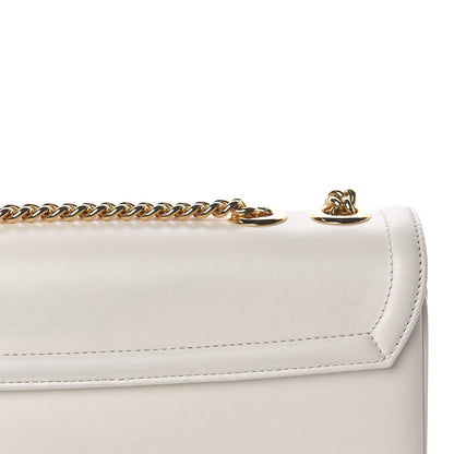 Gucci Vitello Palmellato Lux Crystal Medium Rajah Shoulder Bag Mystic White Multicolor 15 of 19