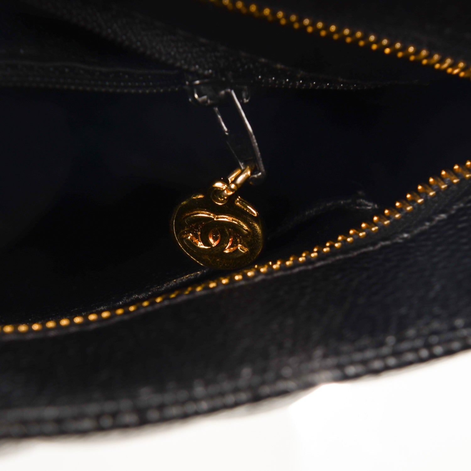 Chanel Caviar Quilted Medallion Tote Black 9 of 9