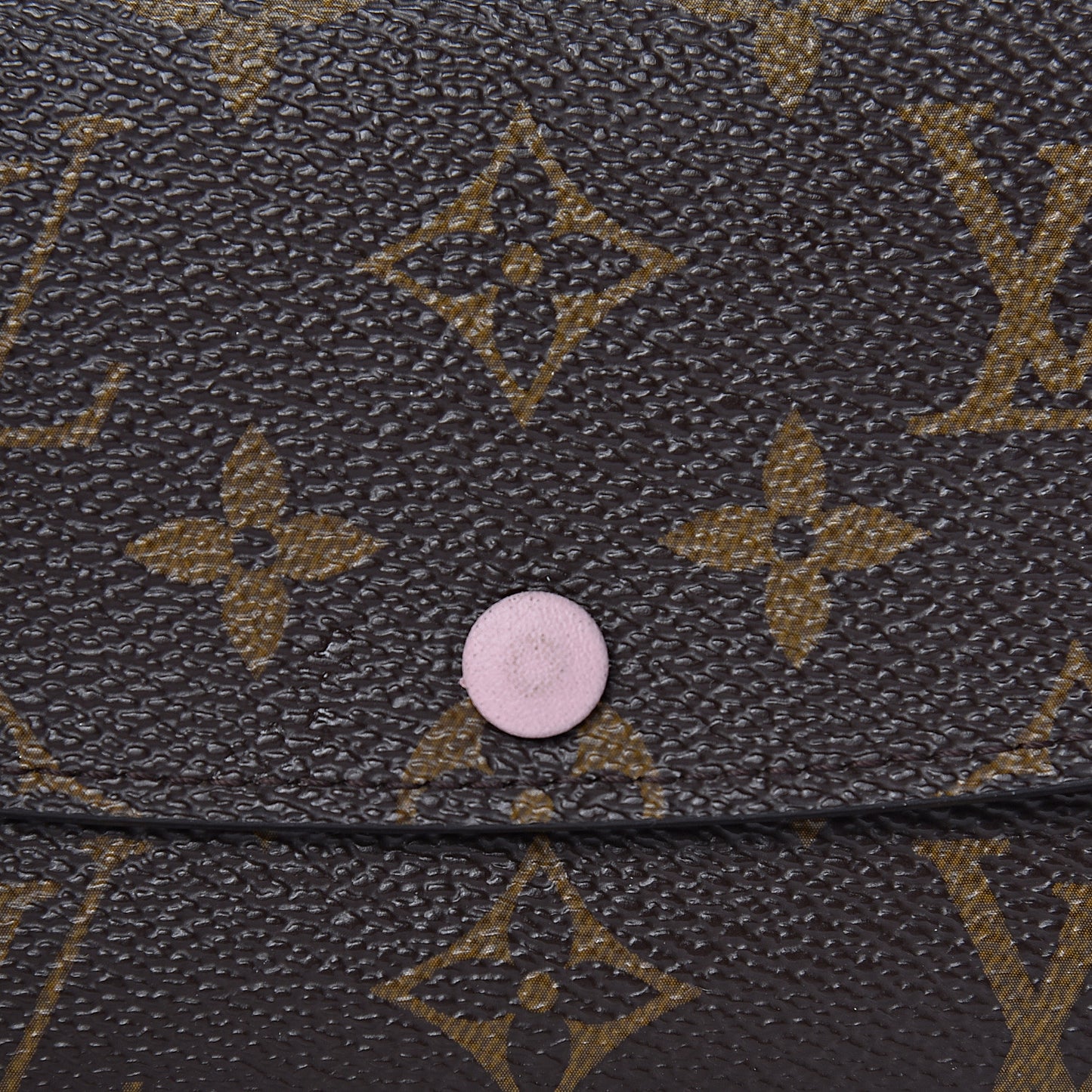 Monogram Emilie Wallet Rose Ballerine