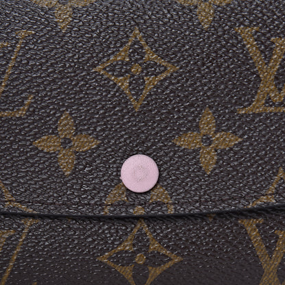 Louis Vuitton Monogram Emilie Wallet Rose Ballerine 14 of 14