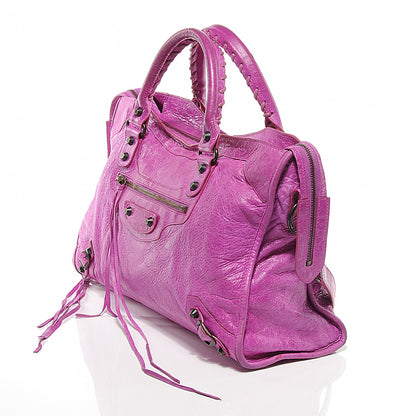 Balenciaga Agneau City Magenta 6 of 8