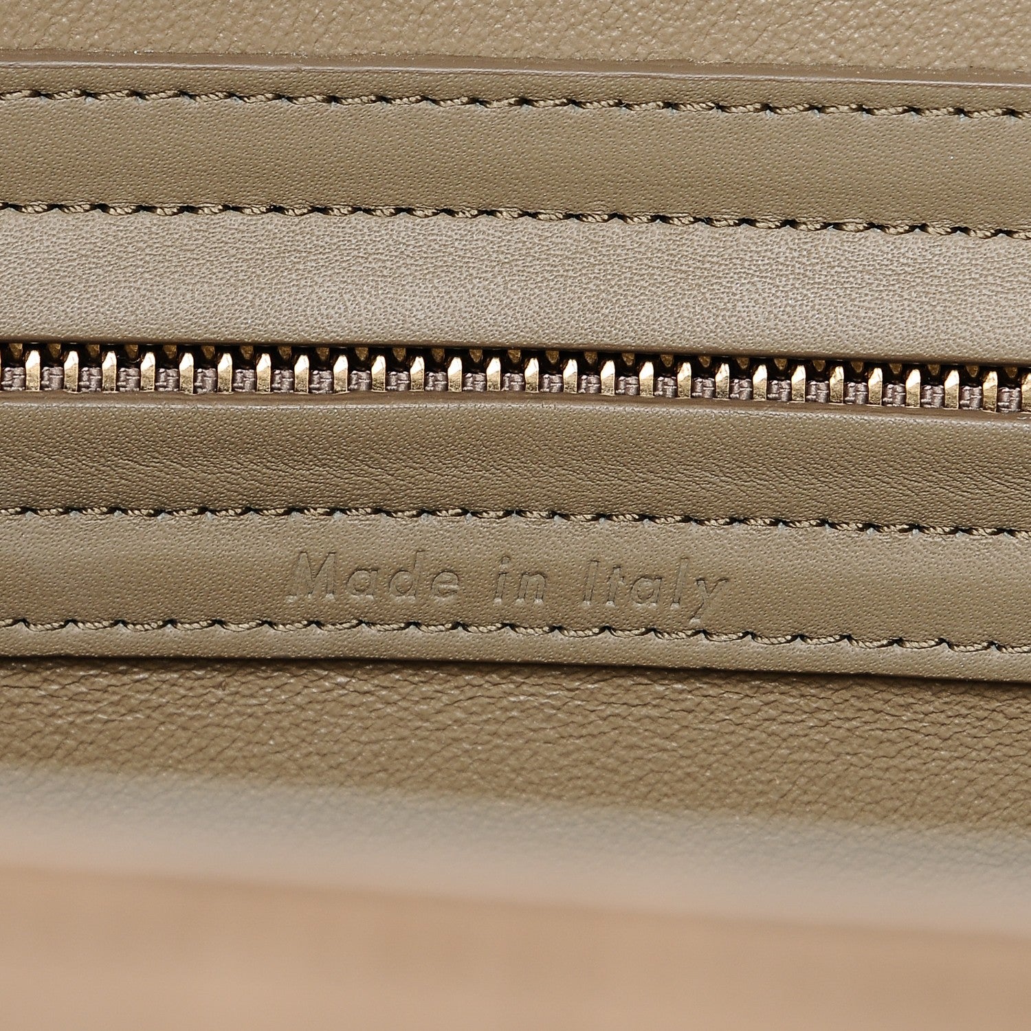 Celine Crocodile Embossed Nubuck Medium Phantom Luggage Beige 6 of 7