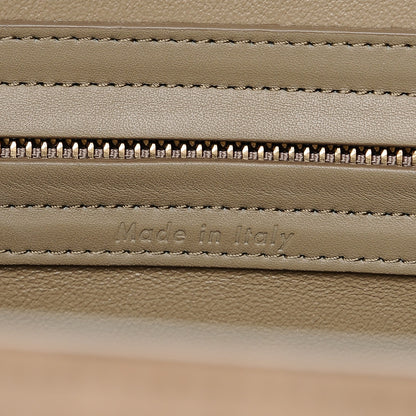 Celine Crocodile Embossed Nubuck Medium Phantom Luggage Beige 6 of 7