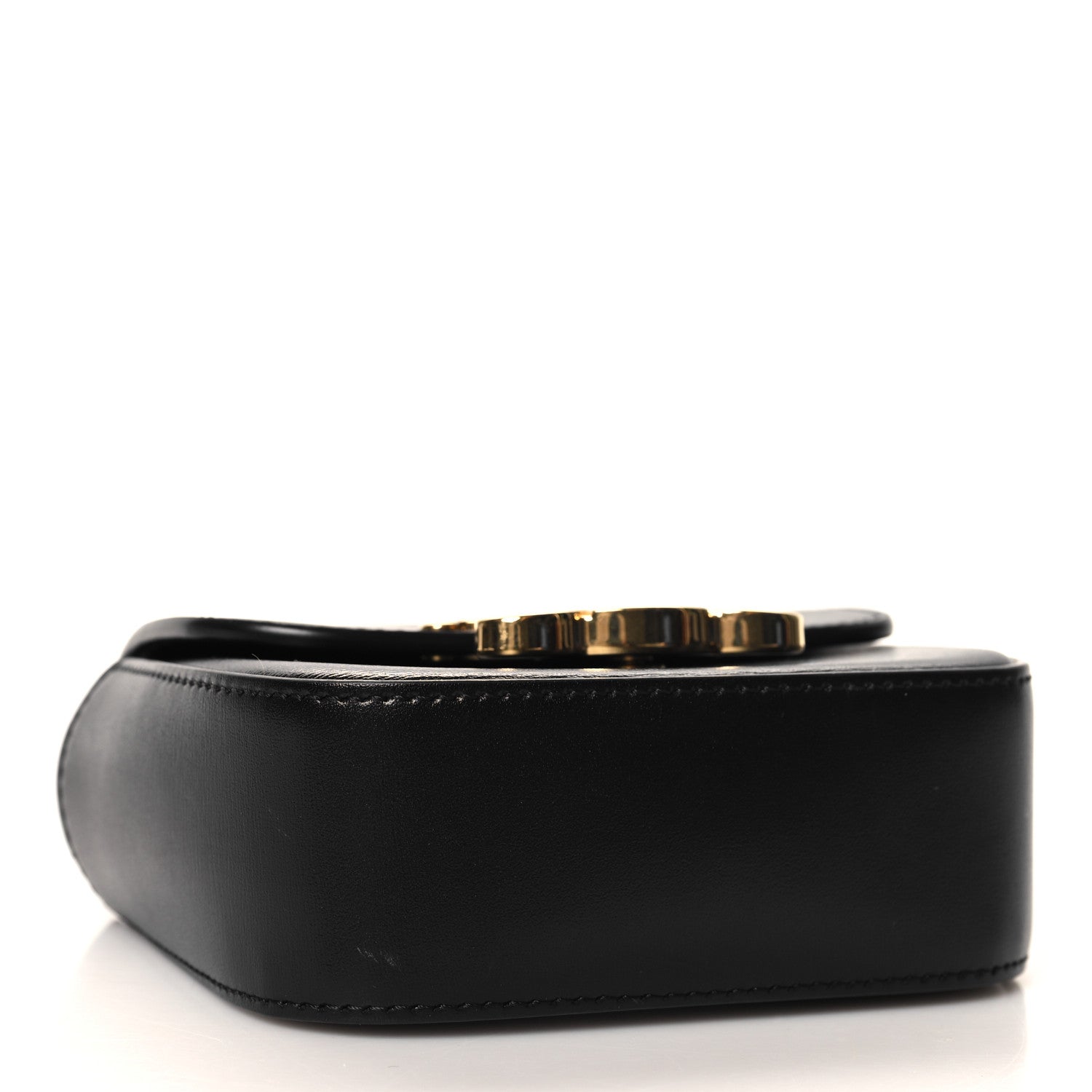 Celine Shiny Calfskin Mini Triomphe Black 4 of 11