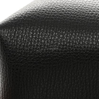 Burberry Grainy Calfskin Haymarket Check Medium Reversible Tote Black 15 of 22