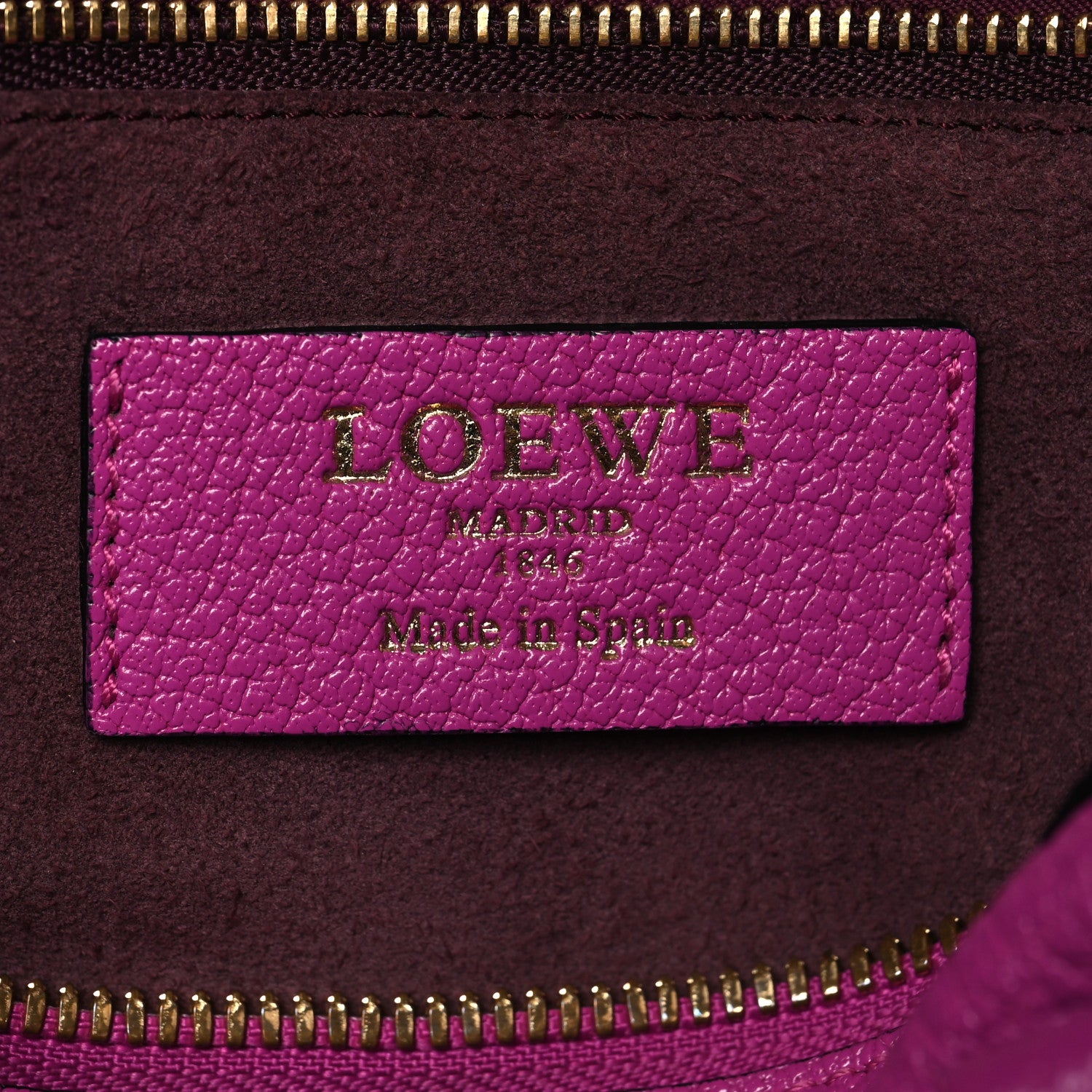 Loewe Goatskin Paseo 30 Bag Bright Pink 5 of 8