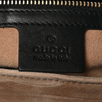 Gucci Calfskin Medium Sylvie Top Handle Tote Black 6 of 10