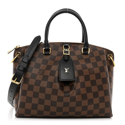 Louis Vuitton Damier Ebene Odeon Tote PM Black 1 of 9