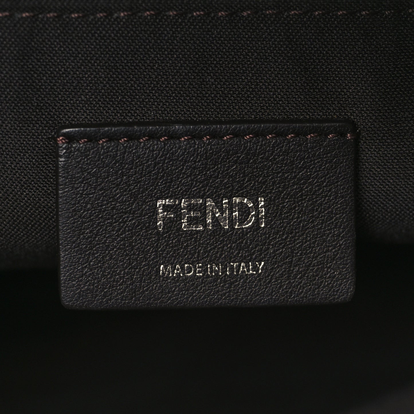 Vitello Dolce Bi-Color FF 1974 Embossed Medium By The Way Boston Bag Maya Black