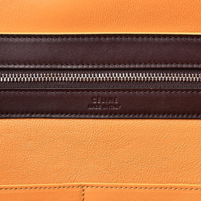 Celine Soft Calfskin Medium Belt Cabas Phantom Burgundy 6 of 11