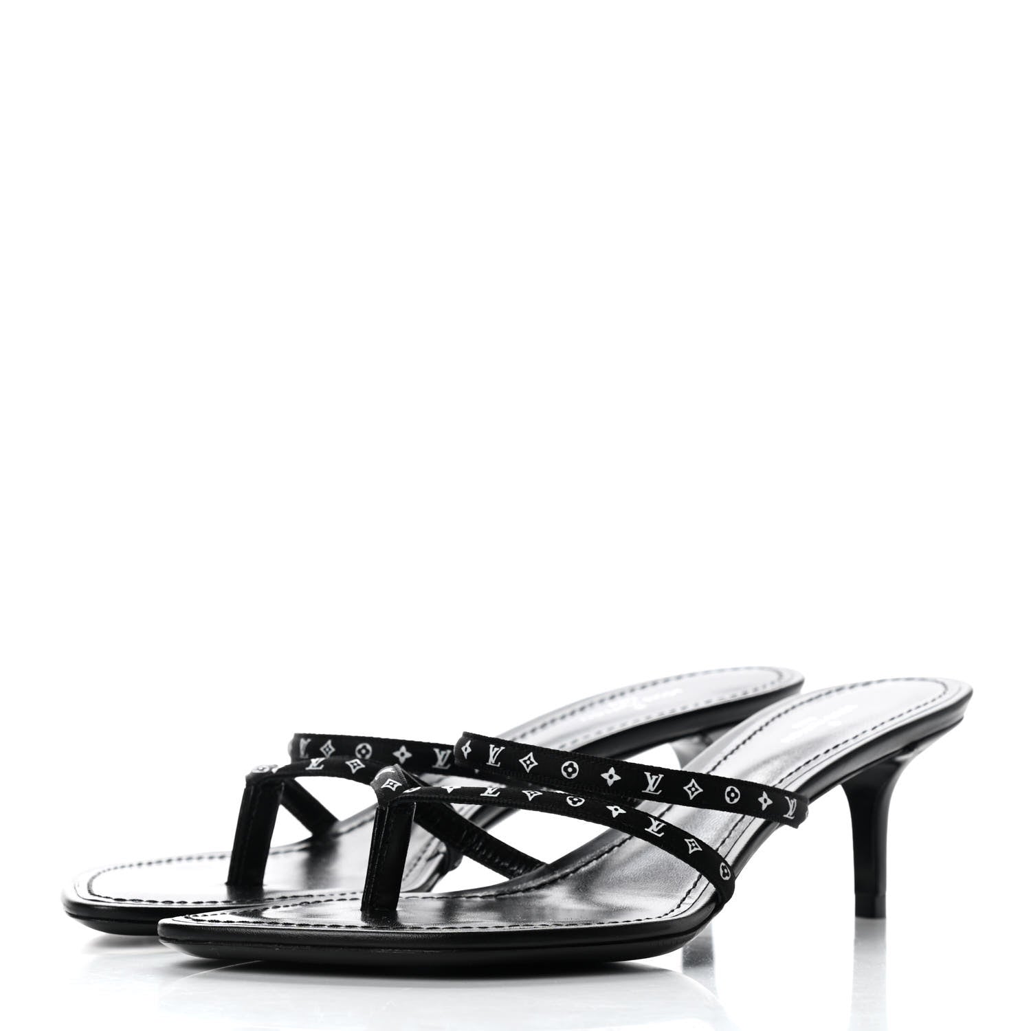 Louis Vuitton Citizen Sandal 38 Black 3 of 7