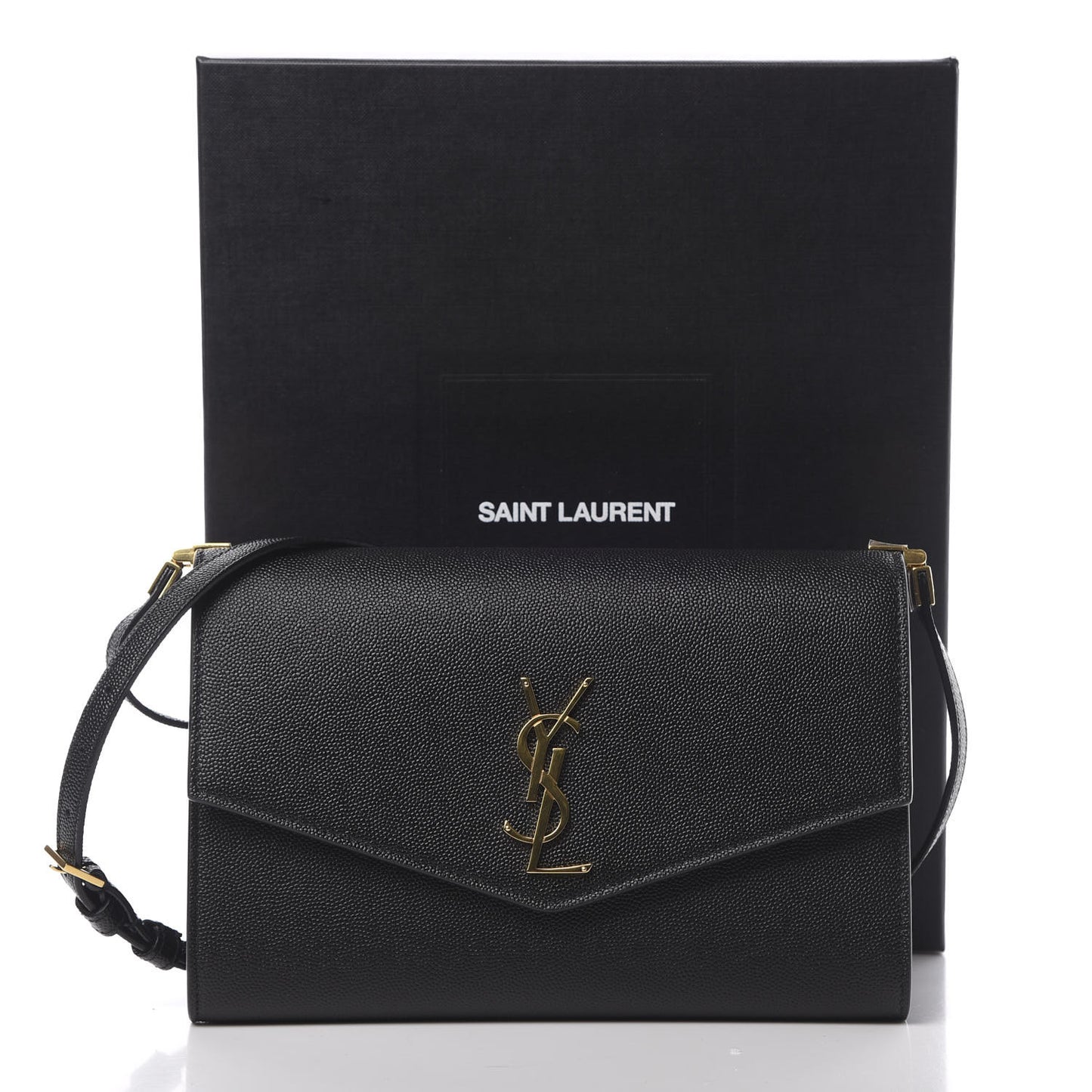 Grain De Poudre Mini Uptown Crossbody Bag Black