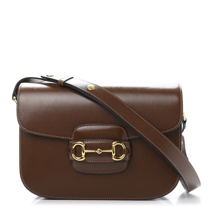 Gucci Azalea Calfskin Horsebit 1955 Shoulder Bag Brown Sugar 1 of 12