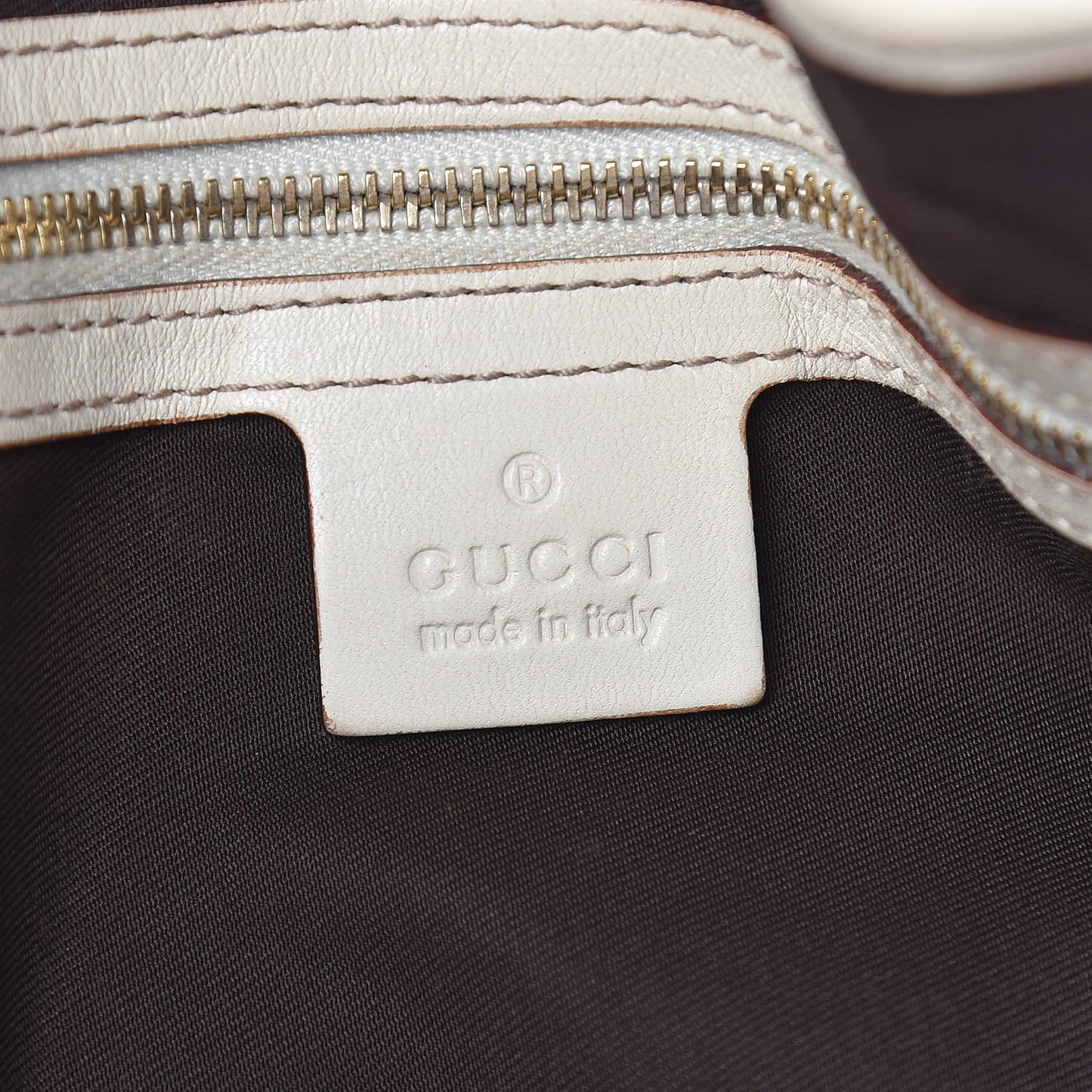 Monogram Medium Pelham Shoulder Bag Off White