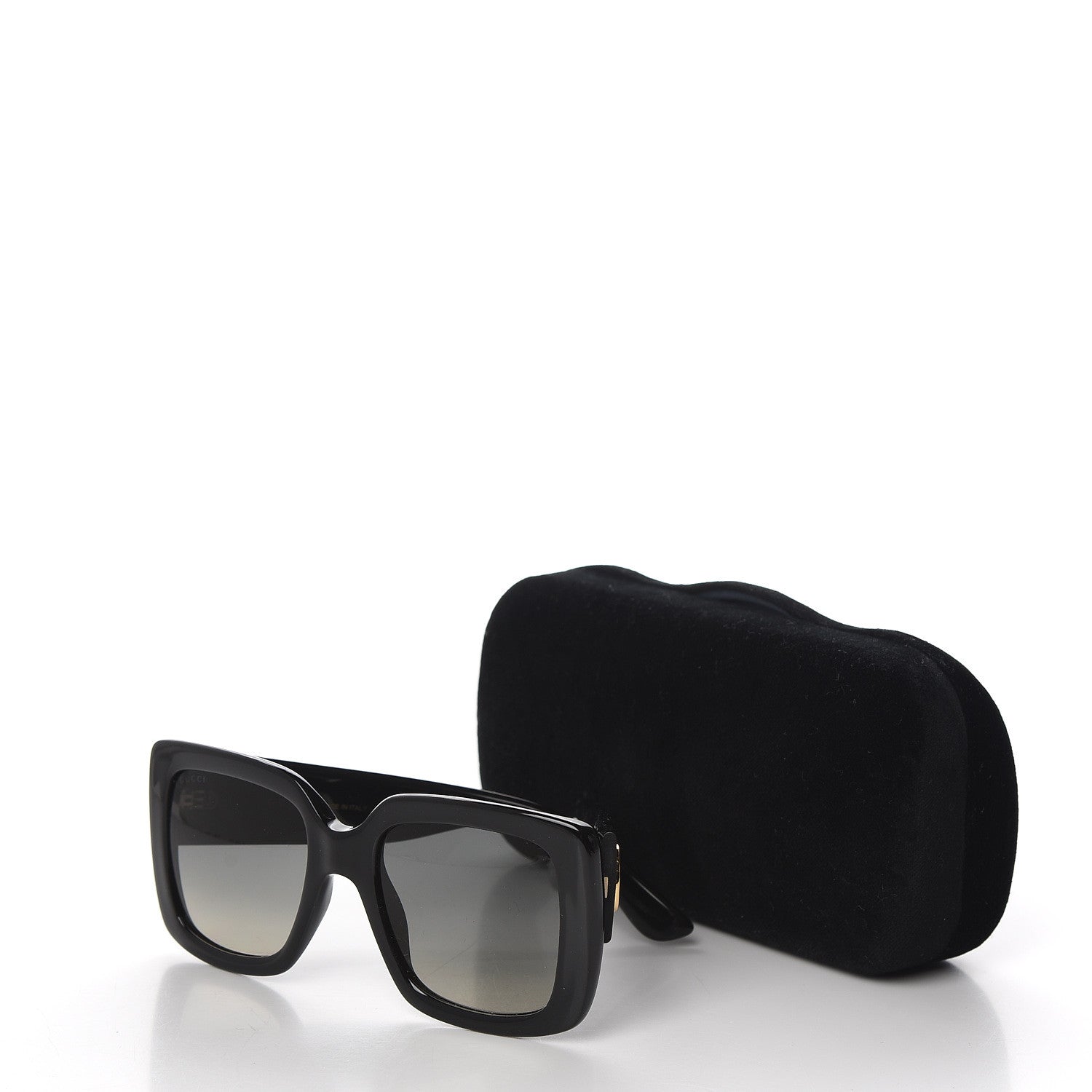 Gucci Acetate Square Frame Sunglasses GG0141S Black 7 of 7