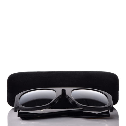 Gucci Acetate Oversized Interlocking G Sunglasses GG0152S Black 8 of 8