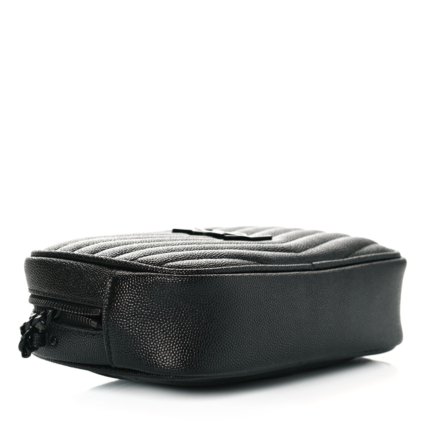 Grain De Poudre Matelasse Monogram Mini Lou Camera Bag Black