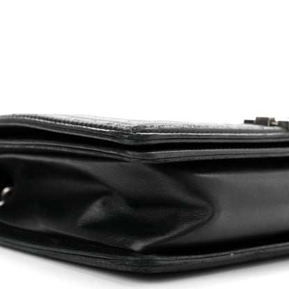 Chanel Lambskin Quilted New Medium Boy Flap Black 9 of 10