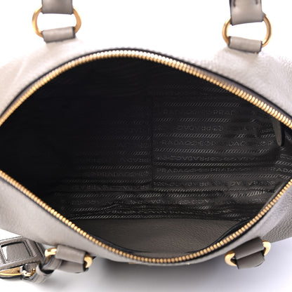 Prada Vitello Daino Satchel Argilla 5 of 9