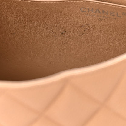Chanel Caviar Quilted Jumbo Single Flap Beige 13 of 17