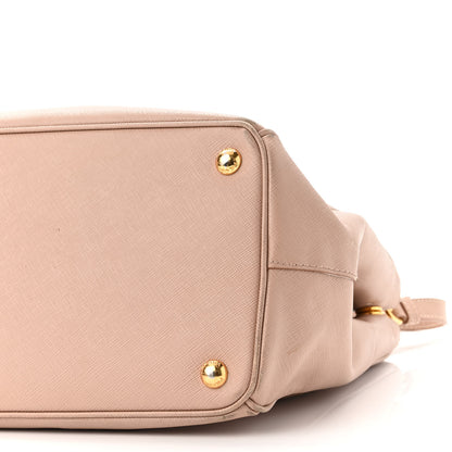 Prada Saffiano Medium Galleria Double Zip Tote Cammeo 9 of 11