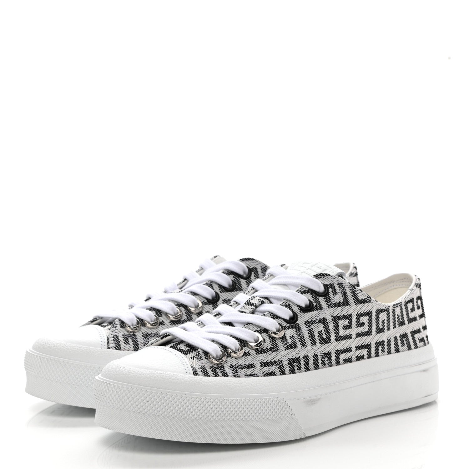 Givenchy Jacquard City Sport 4G Sneakers 37 White Black 3 of 14