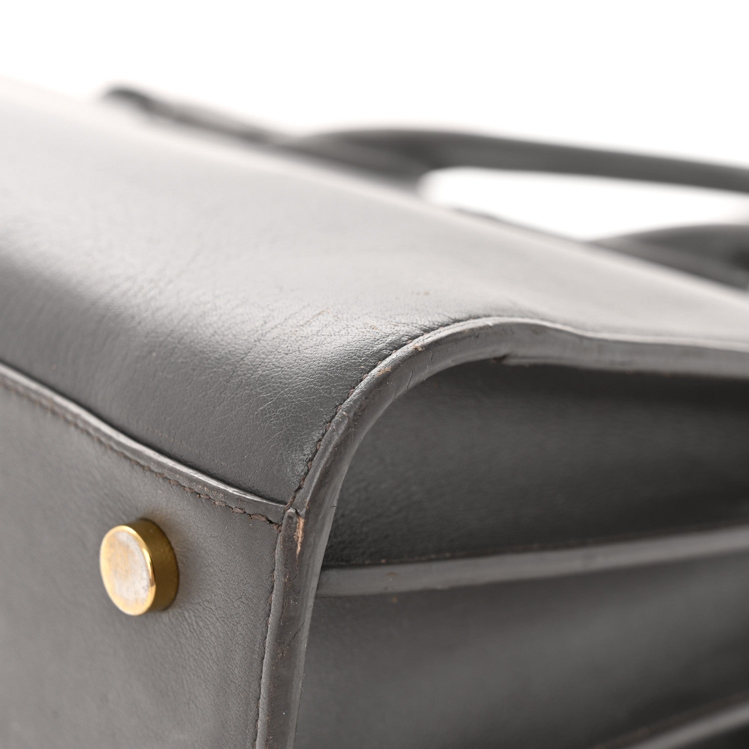 Saint Laurent Calfskin Small Sac De Jour Fog 12 of 12