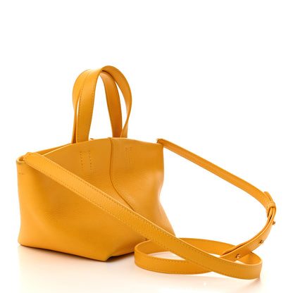 Mansur Gavriel Calfskin Mini Tulipano Bag Marigold 3 of 12