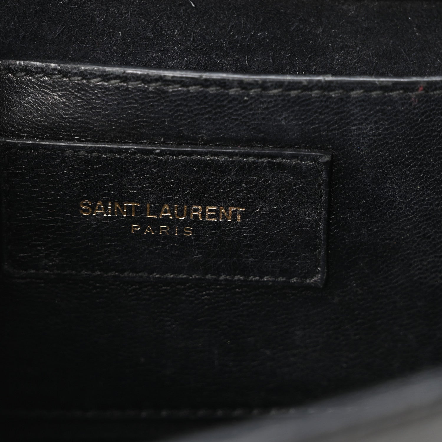 Saint Laurent Grain De Poudre Small Monogram Kate Satchel Black 6 of 9