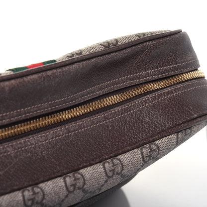 Gucci GG Supreme Monogram Web Small Ophidia Shoulder Bag Brown 18 of 21