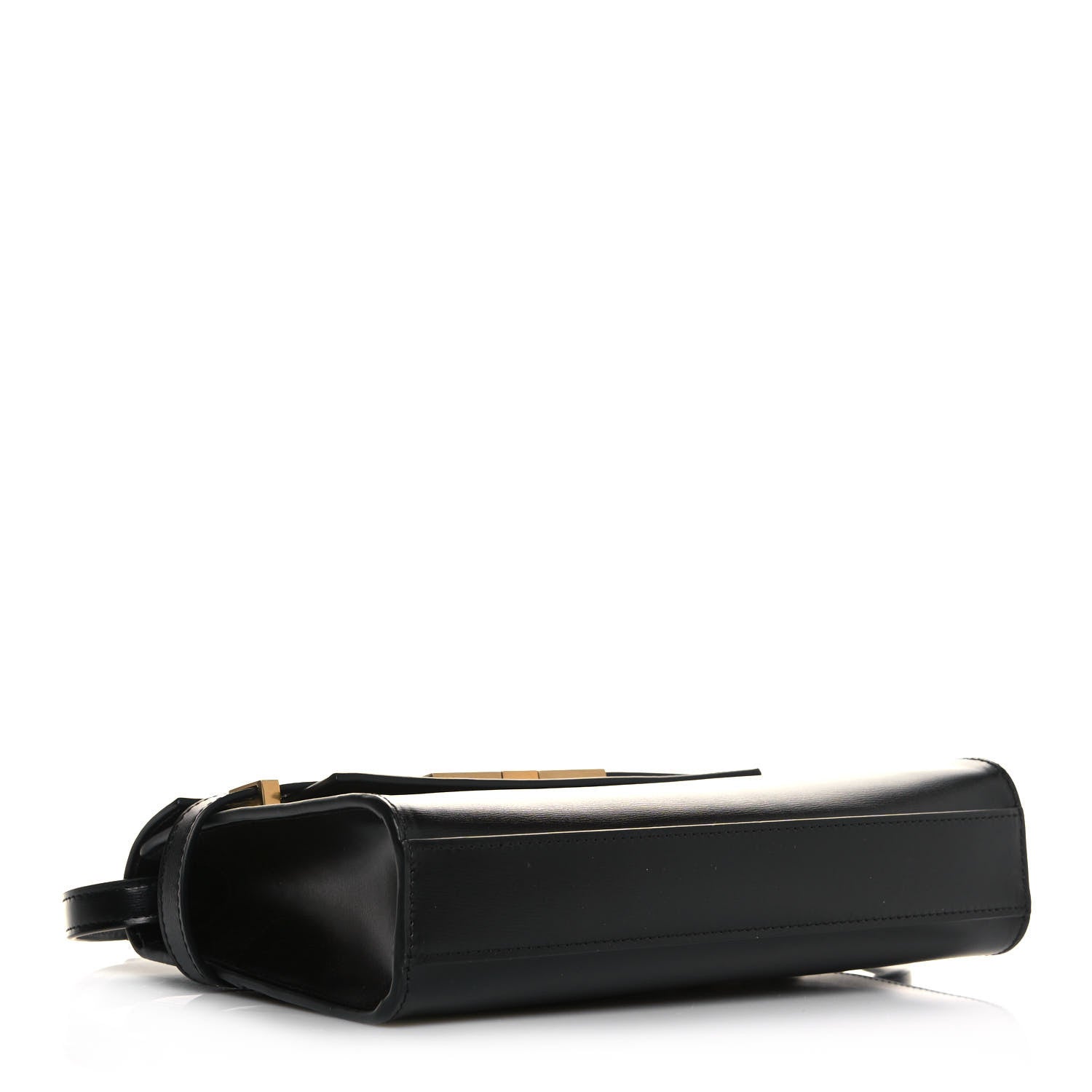 Saint Laurent Smooth Calfskin Manhattan Shoulder Bag Black 4 of 12