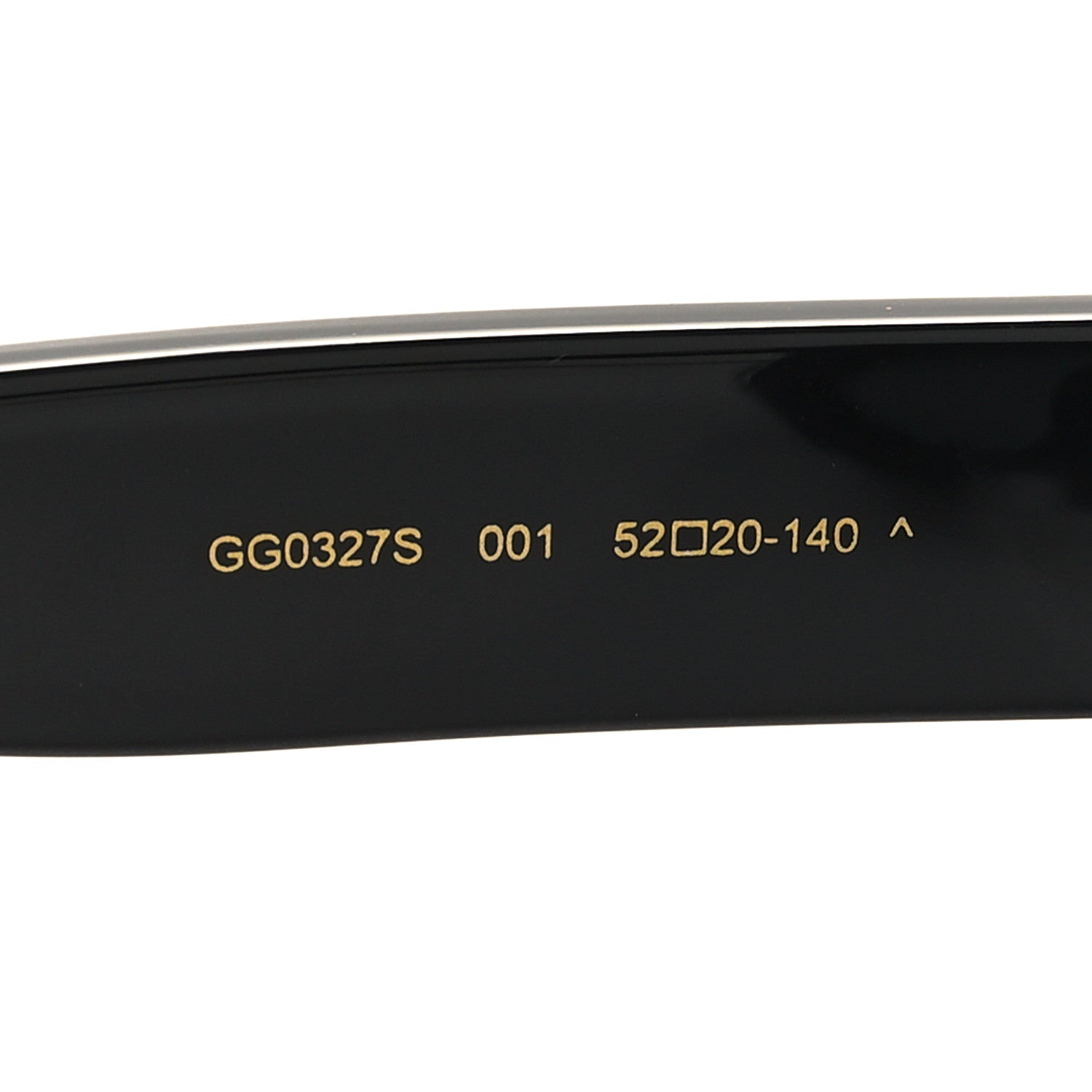 Gucci Acetate Sunglasses GG0327S Black 6 of 7