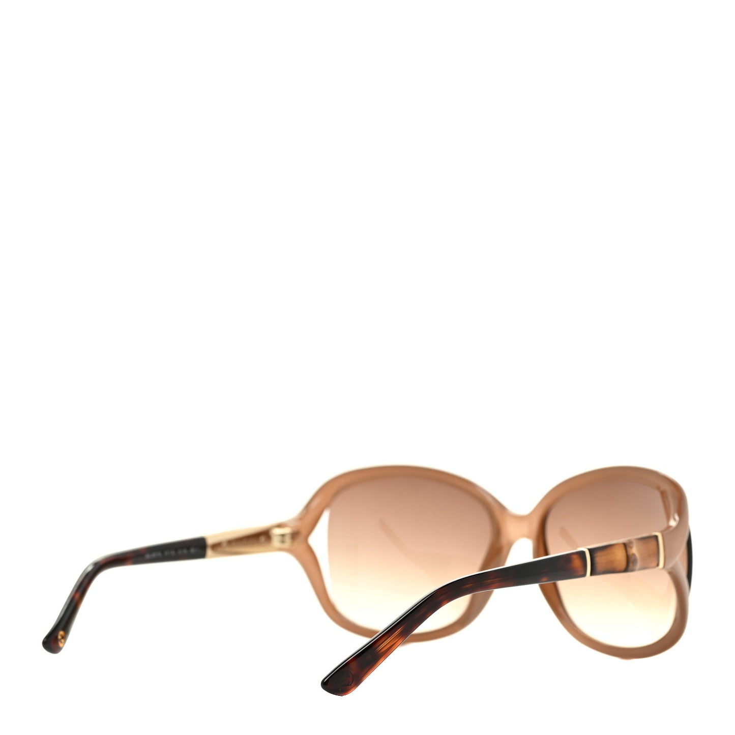 Acetate Bamboo Sunglasses 3671/S Tan Tortoise