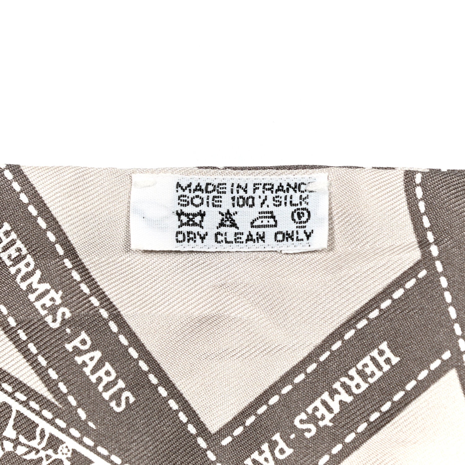 Hermes Silk Bolduc Twilly Etoupe 4 of 4