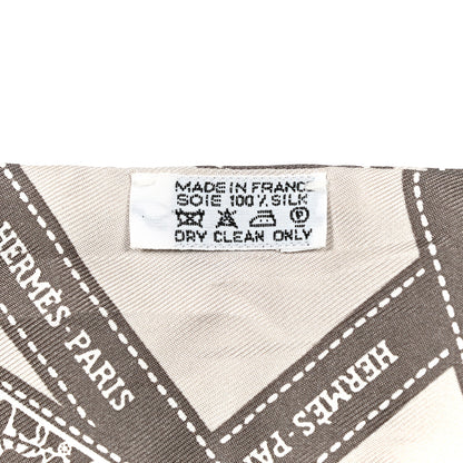 Hermes Silk Bolduc Twilly Etoupe 4 of 4