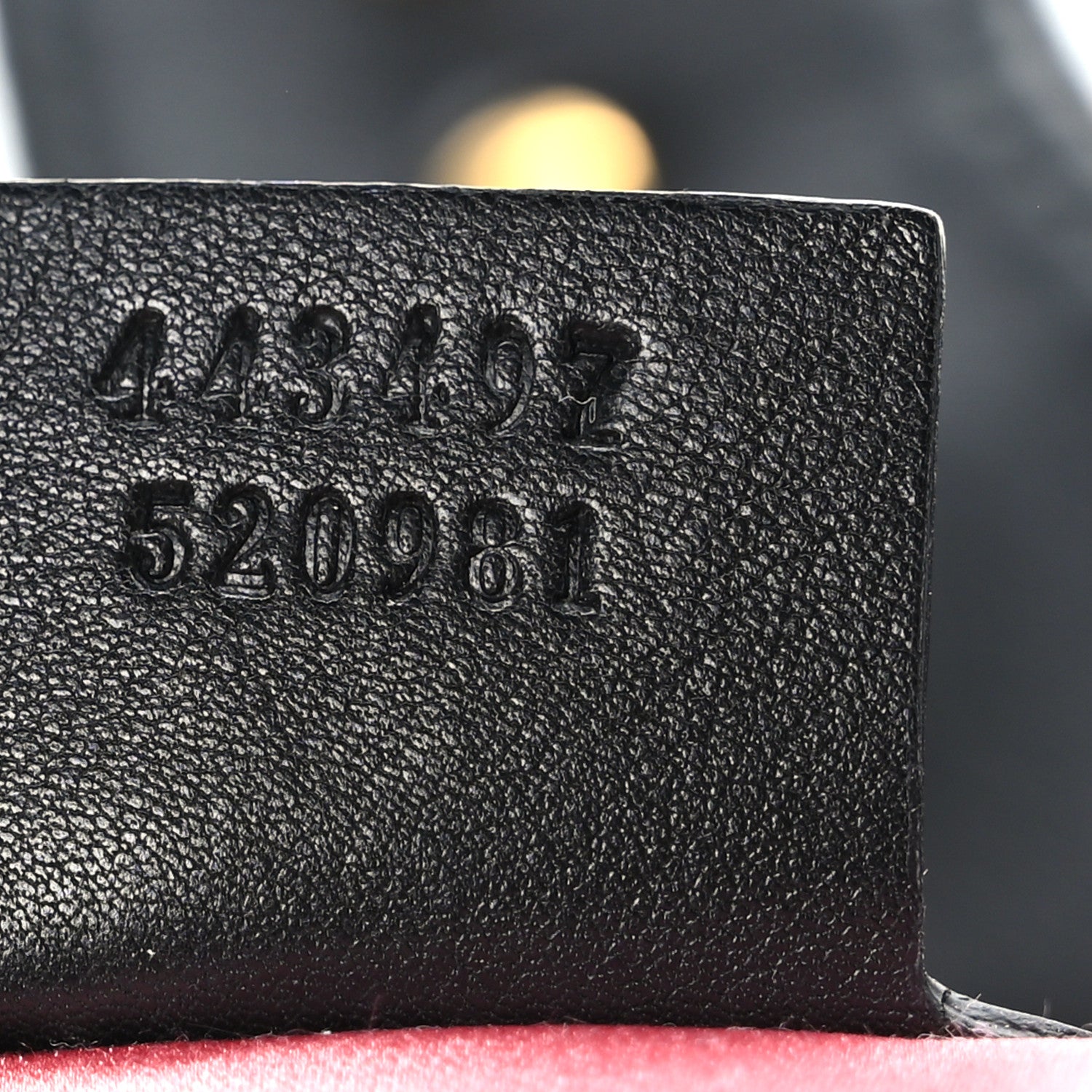Gucci Velvet Matelasse Small GG Marmont Shoulder Bag Black 7 of 9