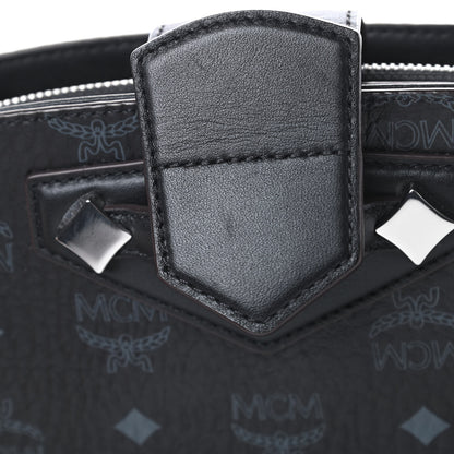 MCM Visetos Small Essential Crossbody Bag Black 11 of 11