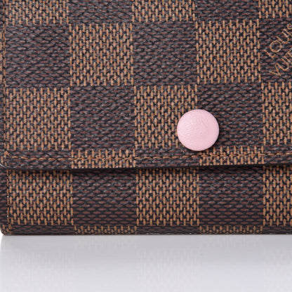 Louis Vuitton Damier Ebene Multicles 6 Key Holder Rose Ballerine 7 of 8