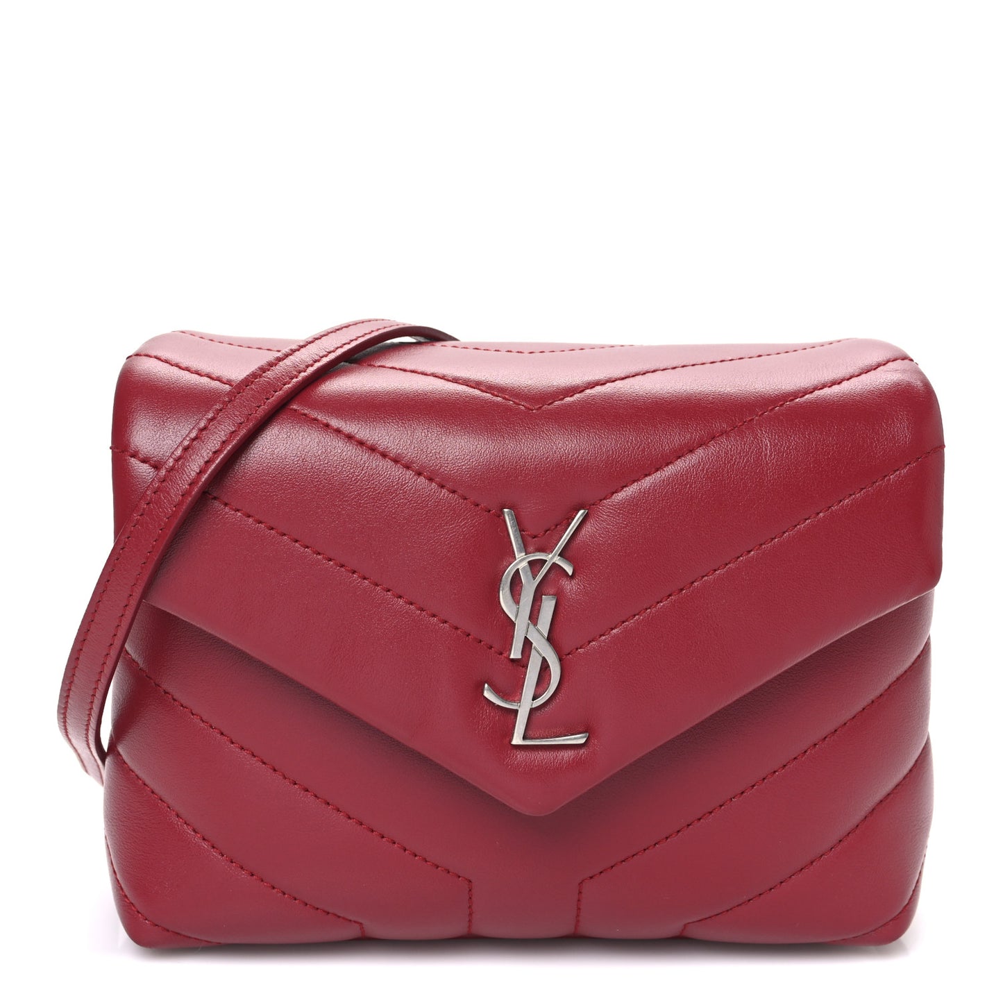 Calfskin Y Quilted Monogram Toy Loulou Crossbody Bag New Lipstick
