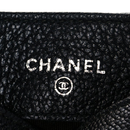 Chanel Goatskin CC Corner Card Holder Black 6 of 11
