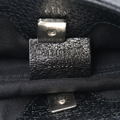 Gucci Monogram Medium Eclipse Shoulder Bag Black 7 of 10